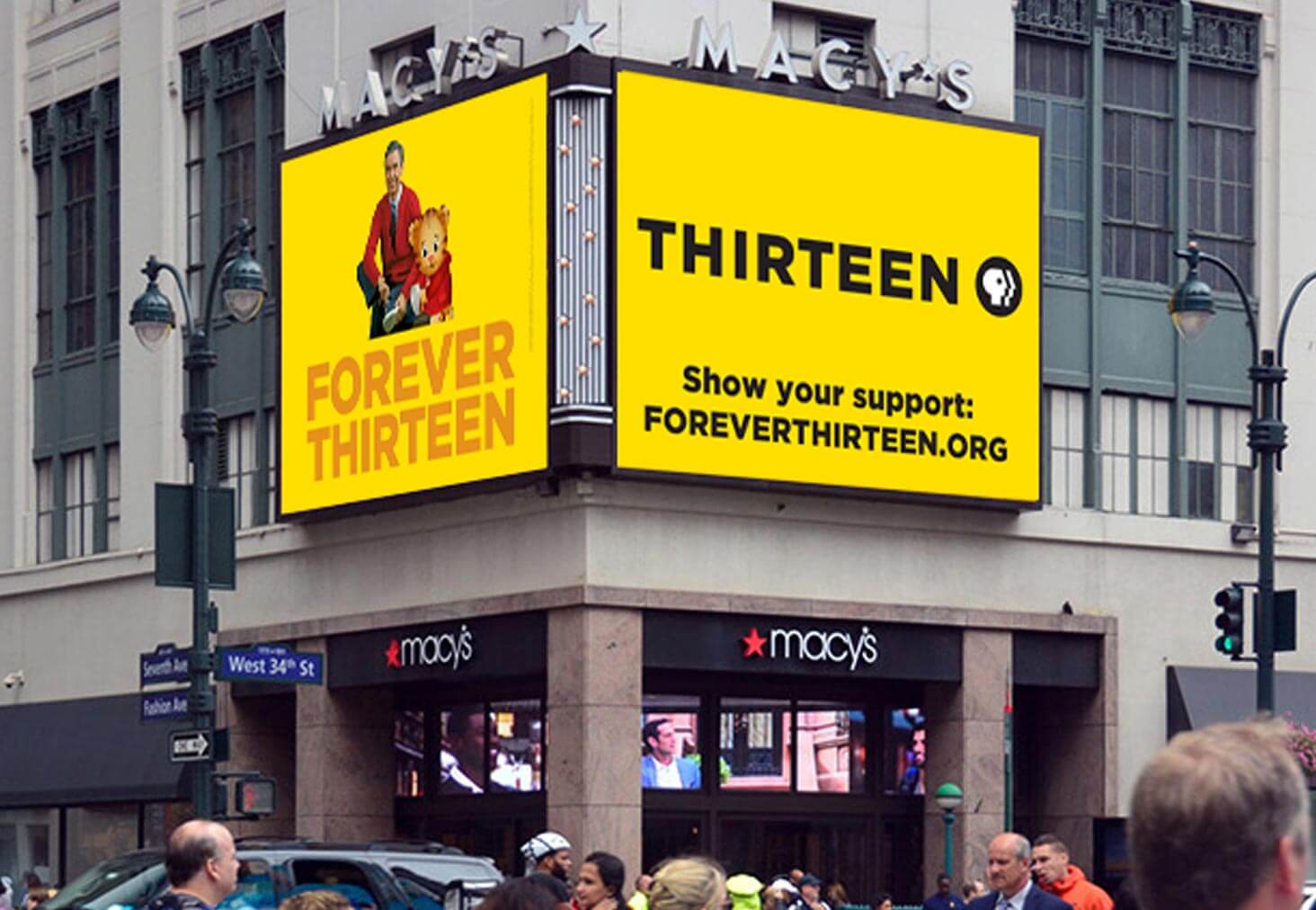 13-forever-bb3 WNET Thirteen. Some people stay Thirteen forever