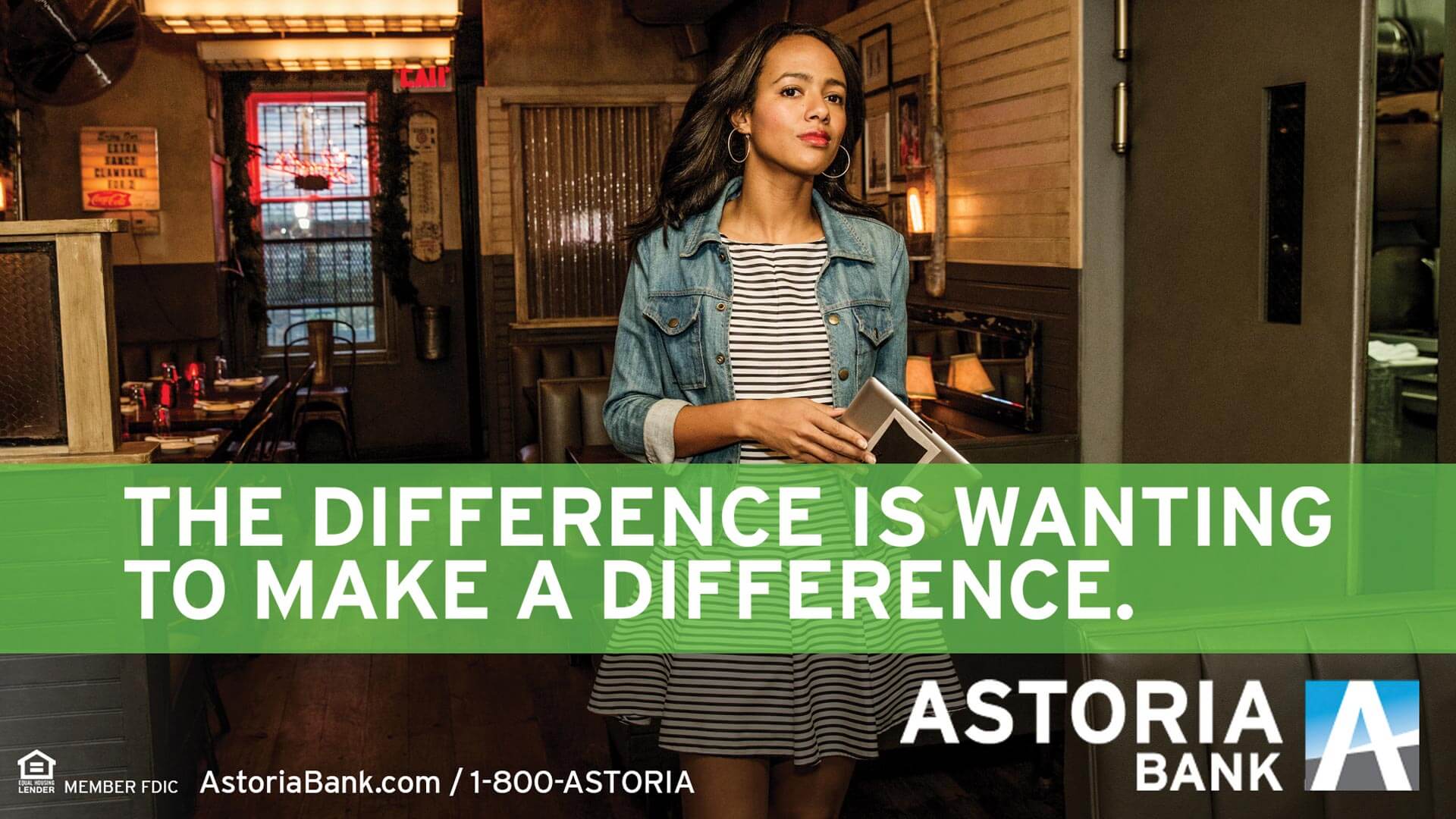 Astoria Bank. When you love what you do, you just do it better