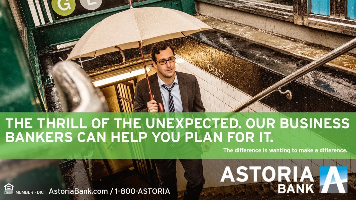 ab-thrill Astoria Bank. When you love what you do, you just do it better