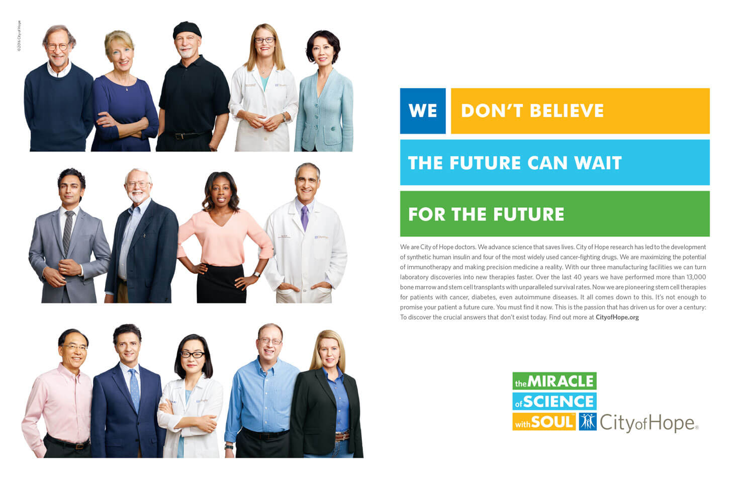 coh-spread City of Hope. City of visionary breakthroughs