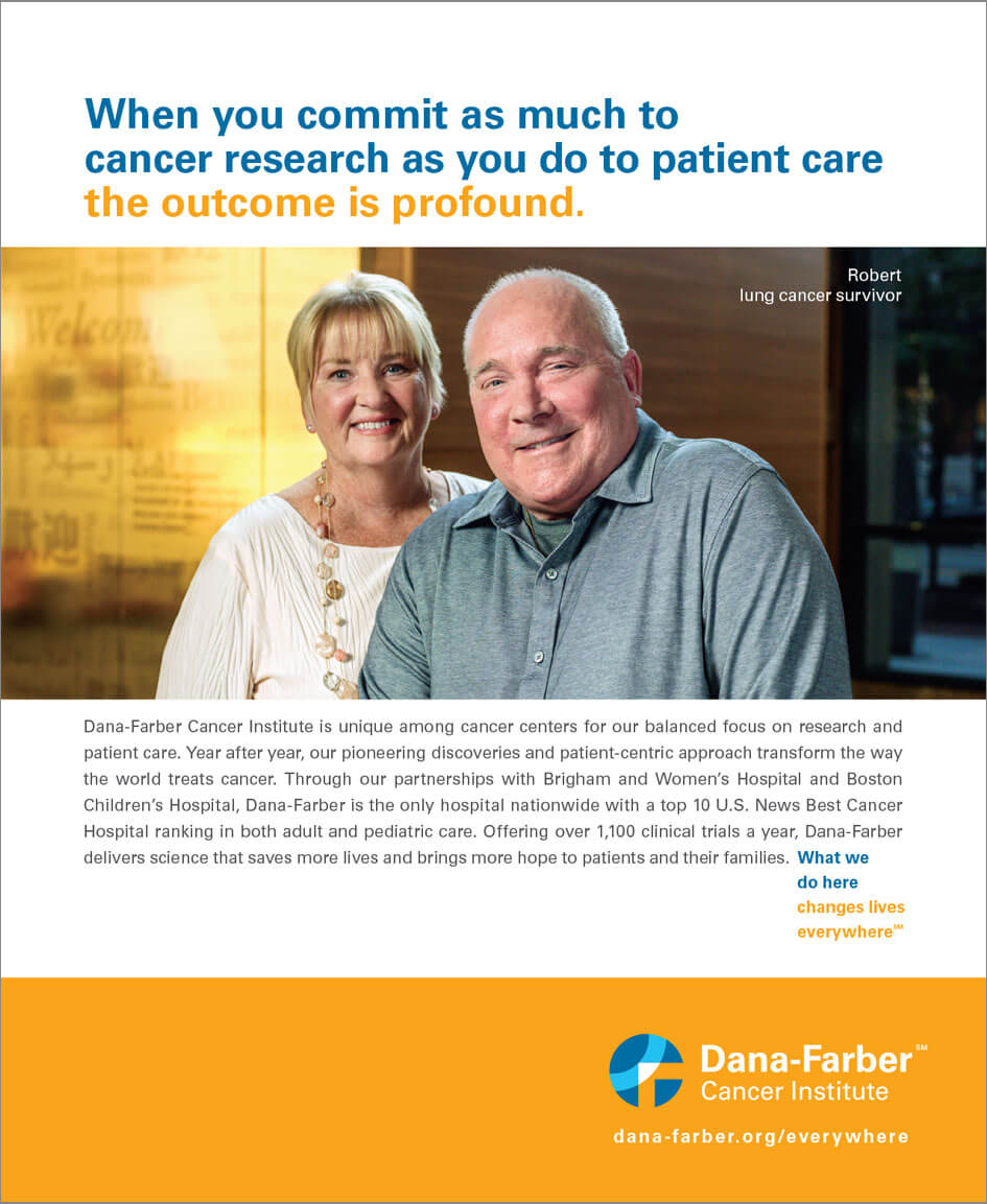 df-commit Dana-Farber Cancer Institute When Dana-Farber makes a discovery, the world changes
