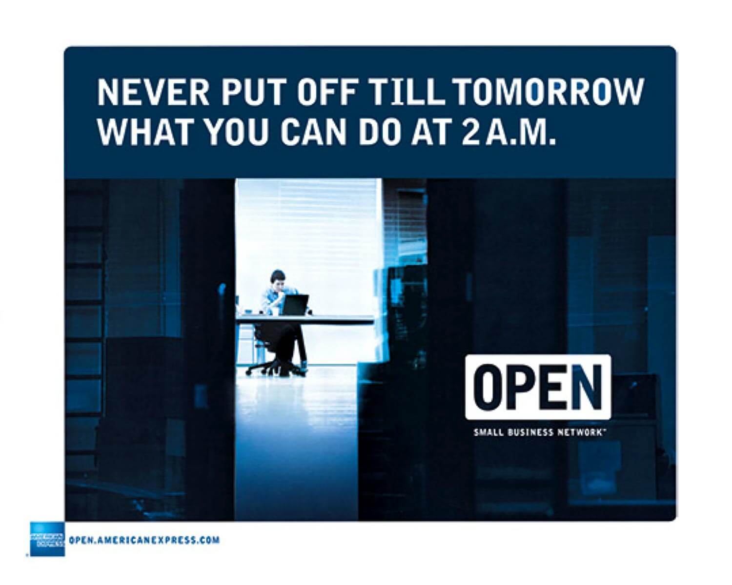 amex-2am American Express. Open. Small Business Network.