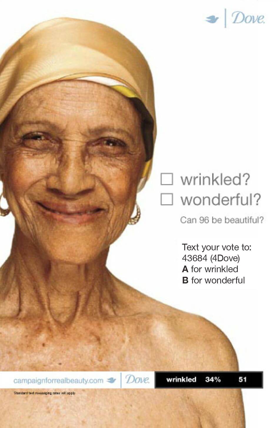dove-old-woman Dove. Unilever. Can 96 be beautiful?