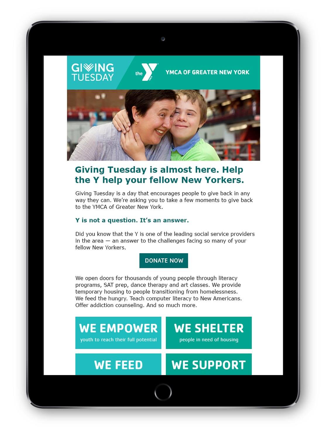ymca-help-New-Yorkerse YMCA. Giving Tuesday is almost here.