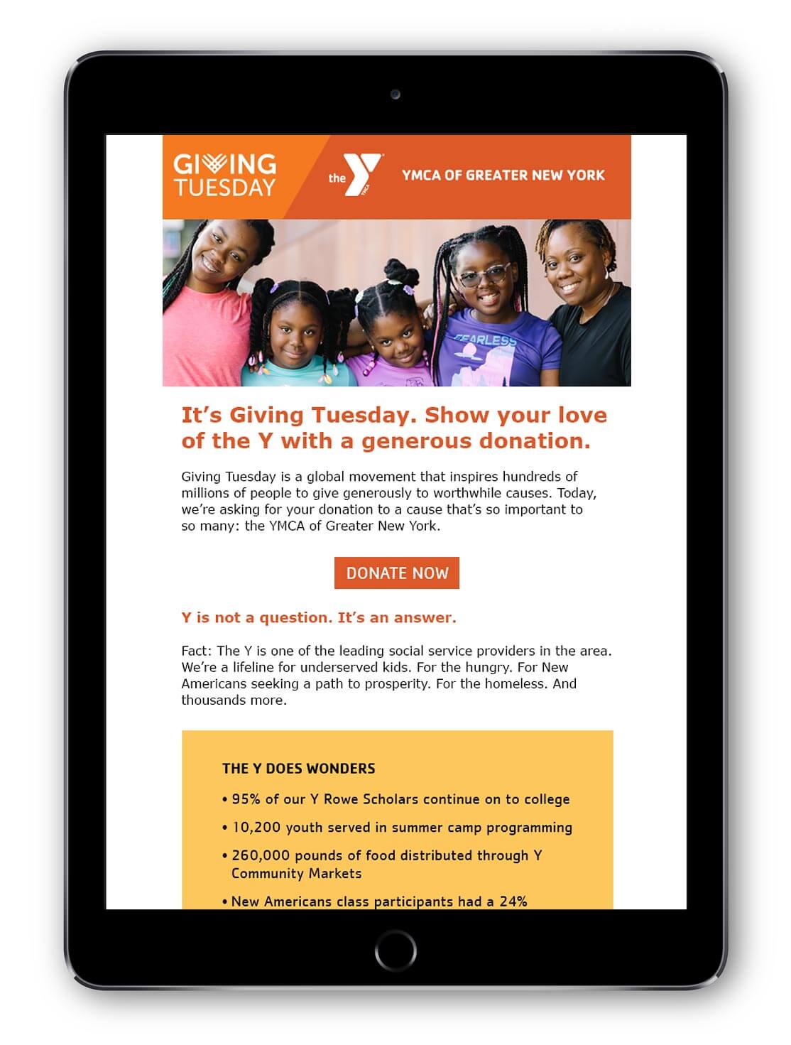 ymca-show-your-love YMCA. It's Giving Tuesday. Show your love.