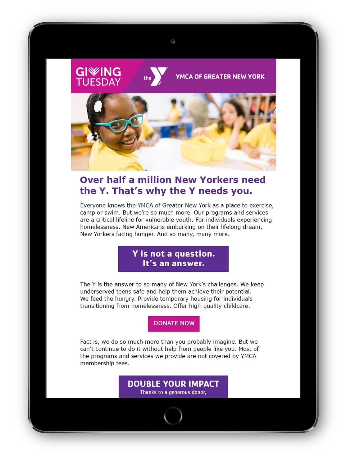 ymca-y-needs-you YMCA. Over half a million New Yorkers need the Y.